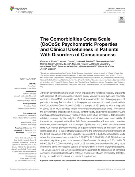 coco underscore coma|The Comorbidities Coma Scale (CoCoS):。